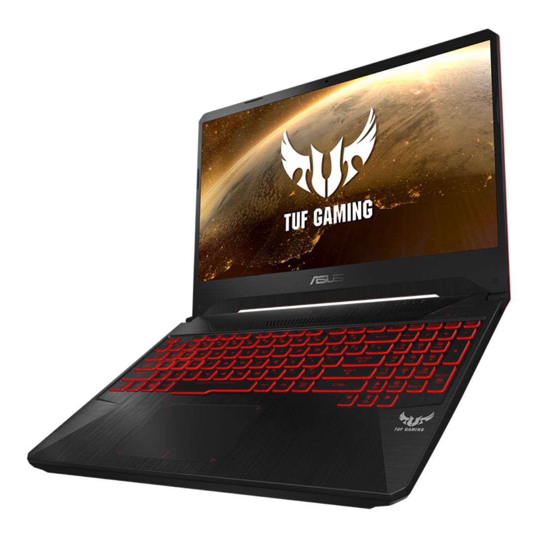 ASUS TUF FX505DY Refurbished Gaming Laptop | AMD Ryzen 5 3rd Gen | 8GB RAM | 512GB NVMe SSD | AMD RX 560X 4GB | 15.6" FHD | Black