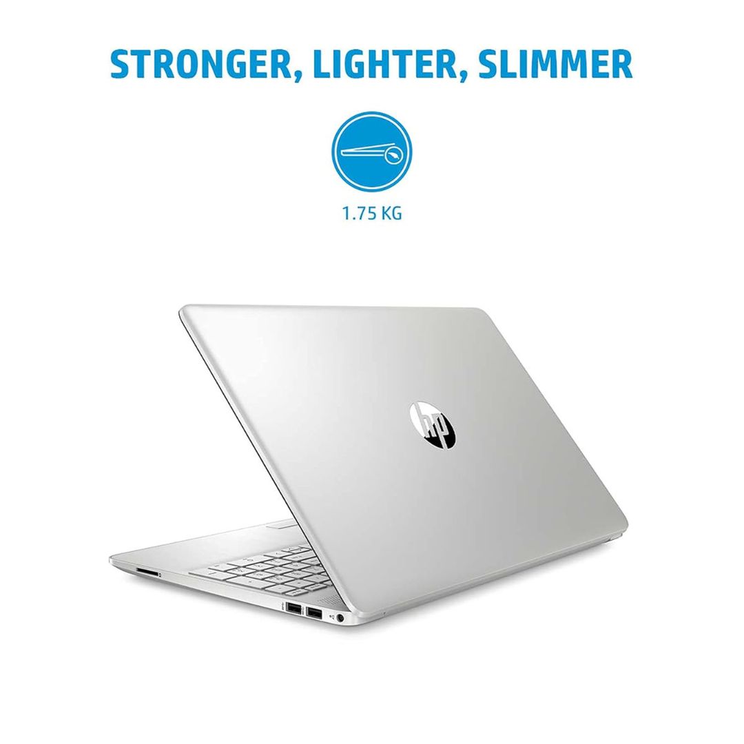 HP 15S-DR Refurbished Laptop | Intel Core i3 11th Gen | 8GB RAM | 512GB NVMe SSD | Intel Iris HD | 15.6" FHD | Silver